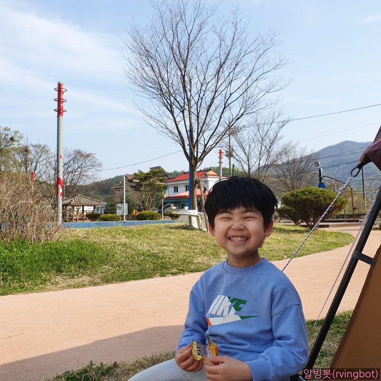  [rvingbot camping diary] 셋째와 함께 첫캠핑
