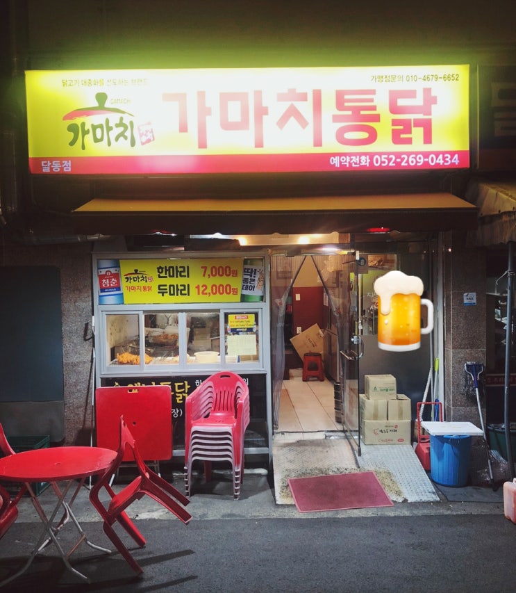  울산 가마치통닭 달동점, 달동맛집