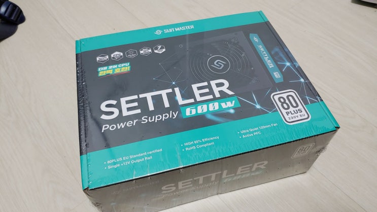  가성비 파워추천 ABKO SUITMASTER SETTLER 600W 80PLUS Standard 230V EU 파워 사용기