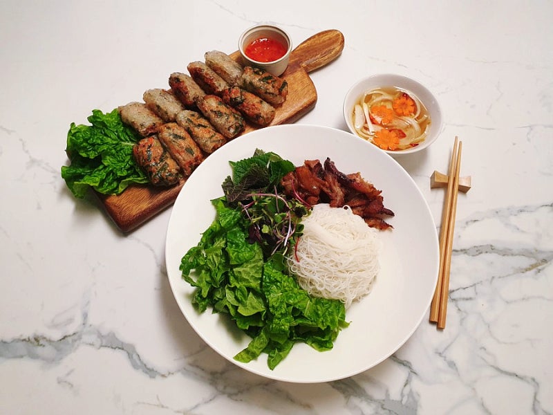 맛있는 베트남 요리 분짜 만드는법! 저녁식탁은 이미 베트남 여행중 ~  (분짜 소스 - 느억맘 ....