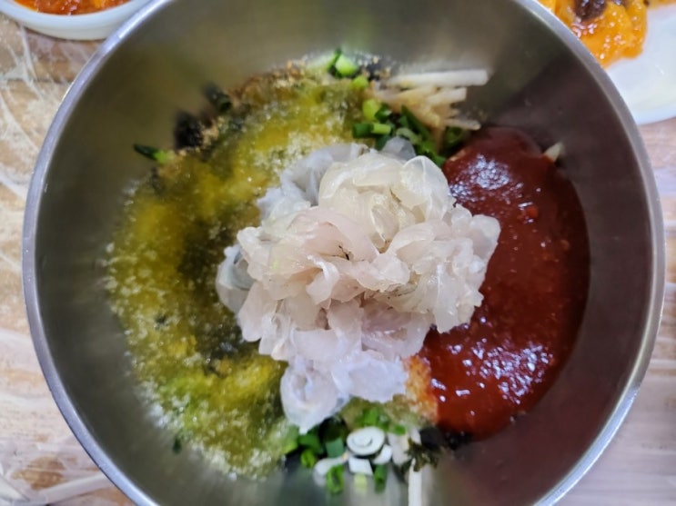  포항 죽도 시장 물회 먹고 왔습니다