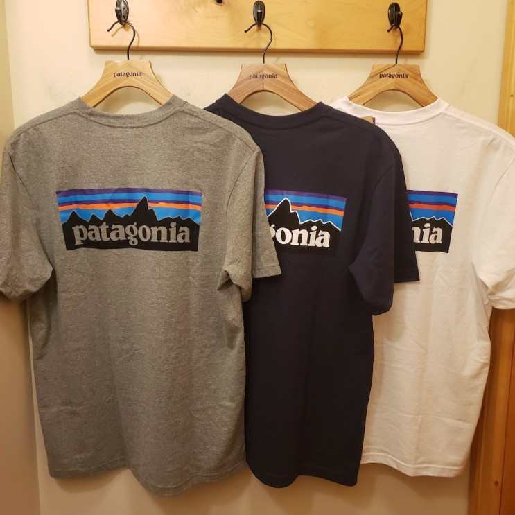 최근 많이 팔린 [이라운드몰]파타고니아 P-6 남녀공용 반팔 티셔츠 좋아요