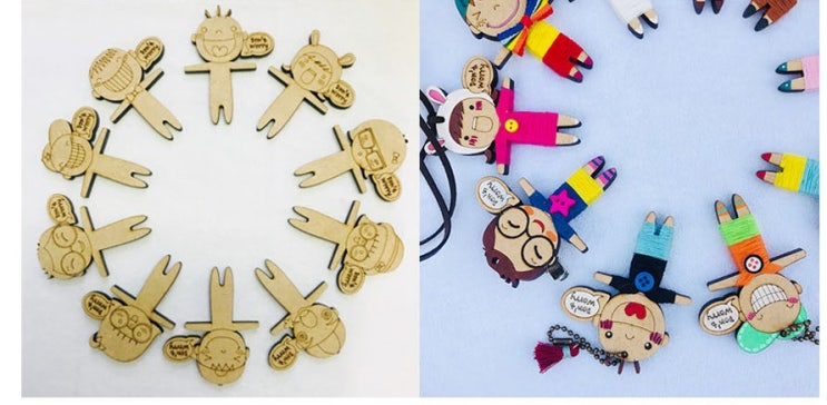  걱정인형만들기DIY 원조업체 수업교구 전문 펠트박스 공예재료 구입 후기