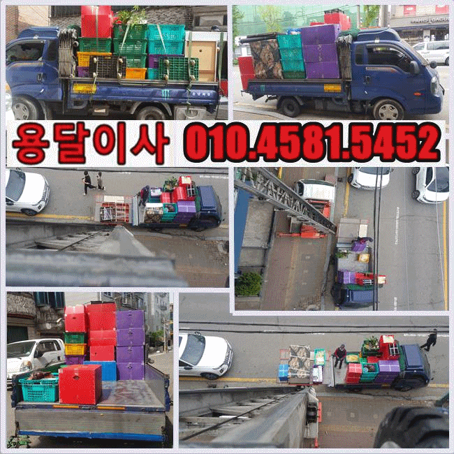  안산용달이사 안산시 일동에서 안산 일동으로 포장이사 진행했습니다