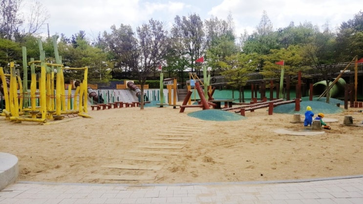 [4세+3세 연년생 가정보육 4월 봄 나들이/야외활동] 모험놀이터 (마포구 상암동 평화의 공원 내)
