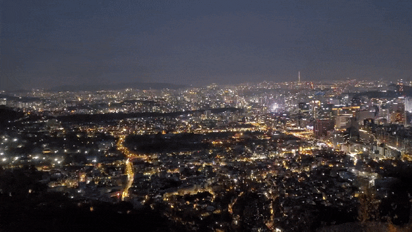  인왕산 등산코스 인왕산야등 야경맛집 여기가 바로 대한민국 서울입니다