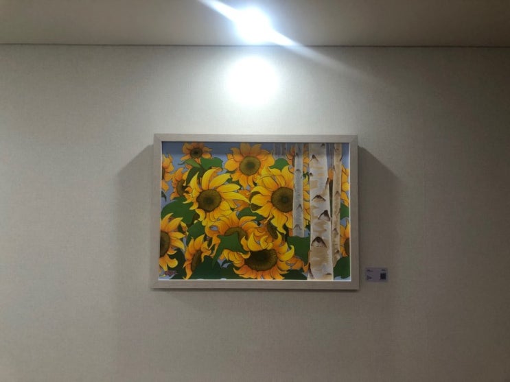  점점더워지는 날씨에 어울리는 해바라기그림-오픈갤러리  그림렌탈