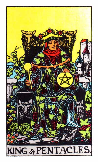  [타로카드 해석] 펜타클.14 (King of Pentacles)