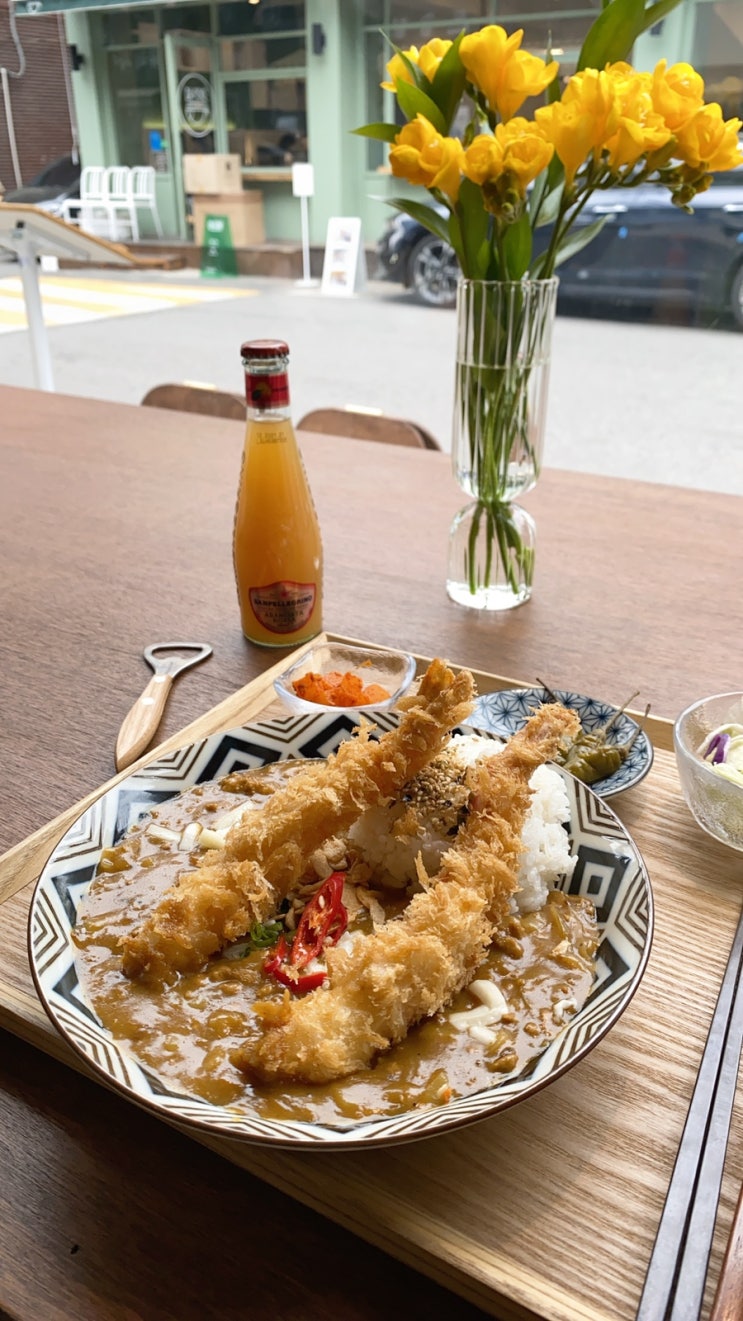 [성수동 맛집] 성수동 돈까스,성수동 카레가 맛있는 성수동 밥집 식당 사월에