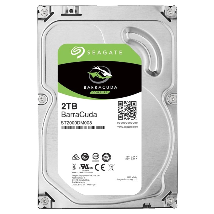 리뷰가 좋은 씨게이트 바라쿠다 하드디스크 HDD, ST2000DM008, 2TB ··· 리뷰가 좋은 씨게이트 바라쿠다 하드디스크 HDD, ST2000DM008, 2TB ···