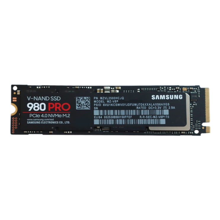 가성비 뛰어난 삼성전자 980 PRO M.2 NVMe (500GB) ···