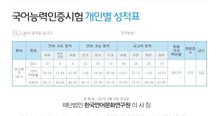  국어능력인증시험 TOKL 3급 후기 에듀윌 인강 및 TOKL 2주끝장 후기 공기업 가산점 자격증