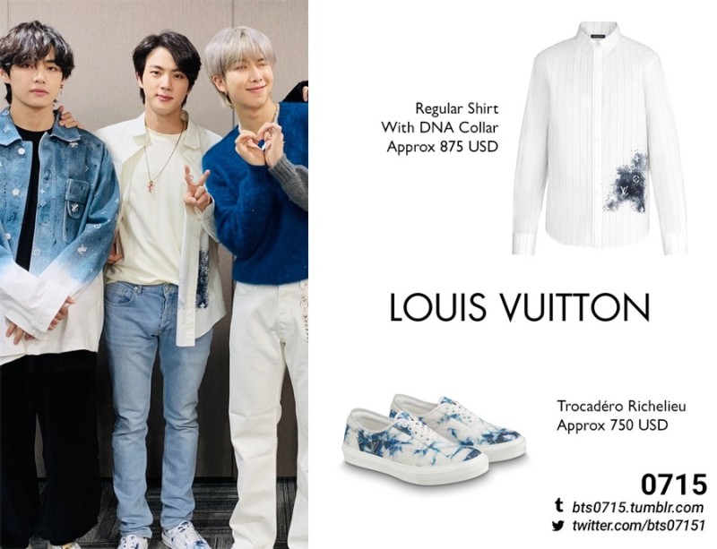 방탄소년단 진  Louis Vuitton : 네이버 블로그