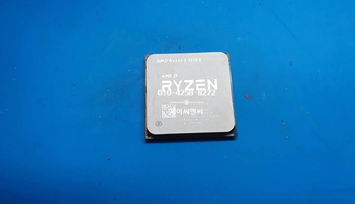  amd 라이젠5 3500x 구부러지고 부러진 cpu핀수리 하시려 경기 김포에서 오셨네요