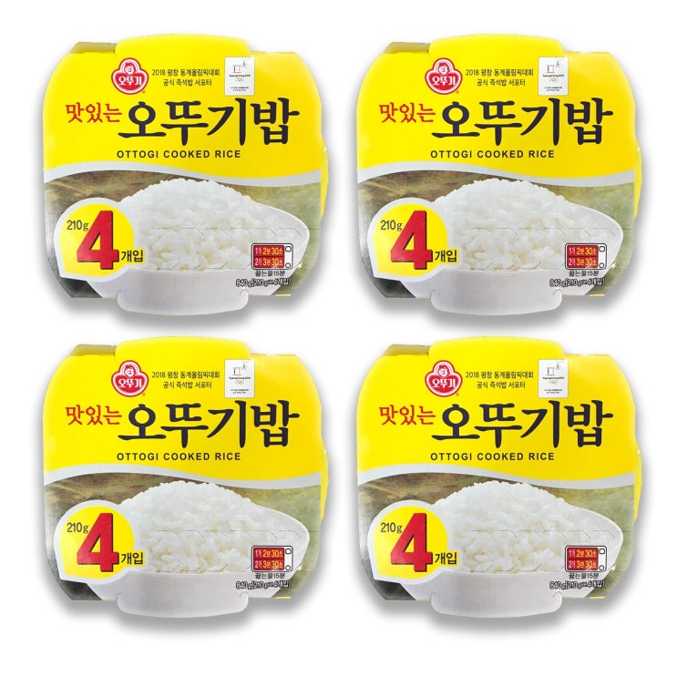 가성비 뛰어난 오뚜기 맛있는 오뚜기밥, 210g, 16개 추천합니다