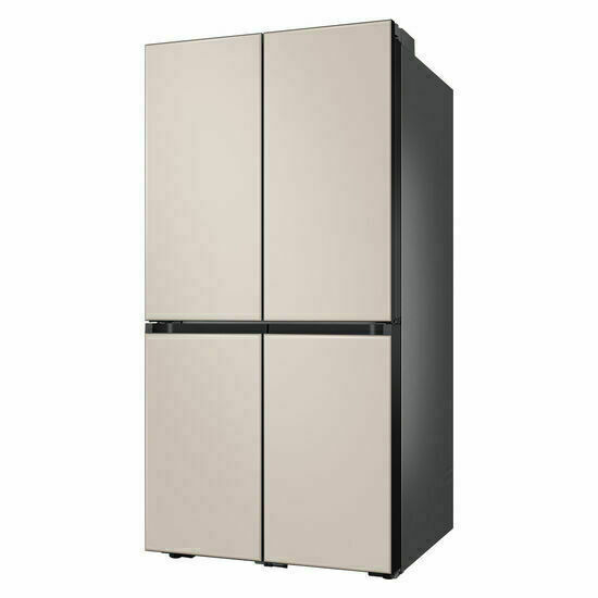 후기가 좋은 삼성 비스포크 냉장고 5도어(글라스) RF85T9203AP, 색상:글램화이트 추천해요