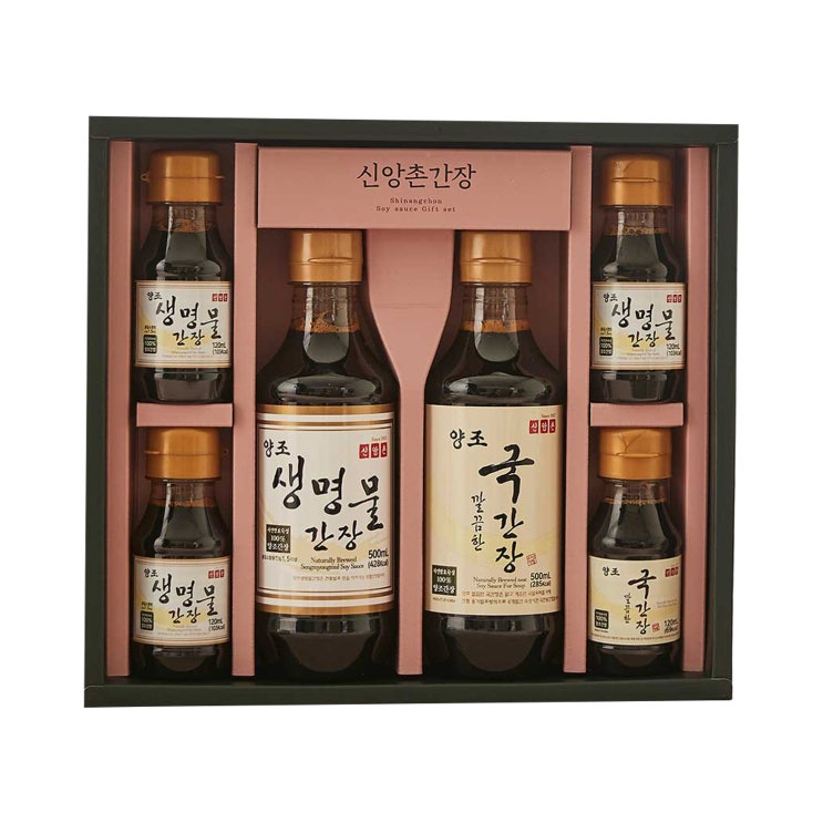 많이 찾는 신앙촌 양조간장 선물세트 N 5-1호 + 쇼핑백, 생명물간장 500ml + 120ml x 3p + 국간장 500ml + 120ml, 1세트 추천합니다 많이 찾는 신앙촌 양조간장 선물세트 N 5-1호 + 쇼핑백, 생명물간장 500ml + 120ml x 3p + 국간장 500ml + 120ml, 1세트 추천합니다