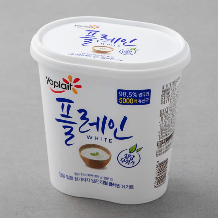 인기 많은 요플레 플레인 화이트, 900g, 1개 추천해요 인기 많은 요플레 플레인 화이트, 900g, 1개 추천해요