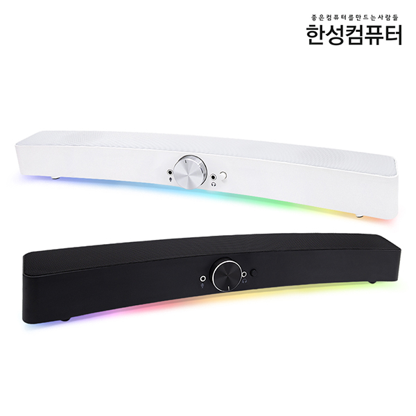  가성비갑 SIROCO GS250 레인보우 커브드 사운드바 화이트 ···