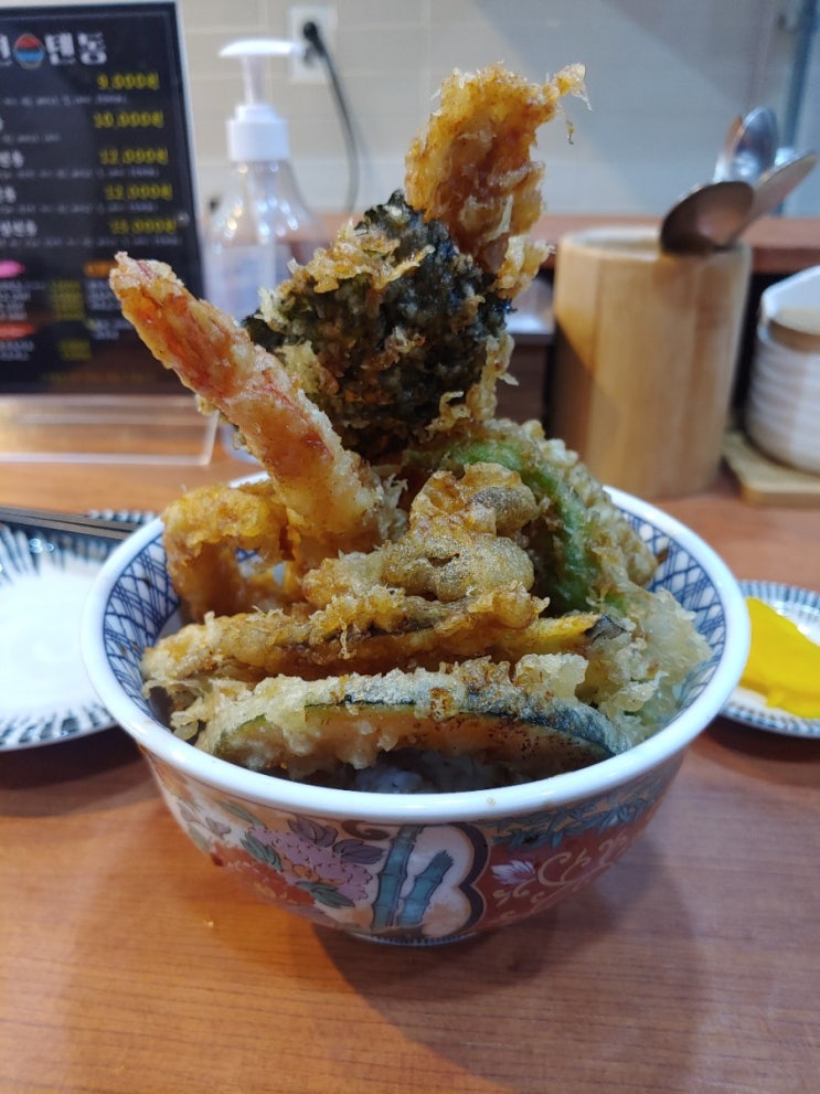  <청계천/황학동/신당역>텐즈힐몰 텐동맛집 연텐동 혼밥추천