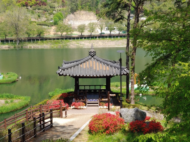 충청북도 옥천여행 (지용문학공원/교동저수지)