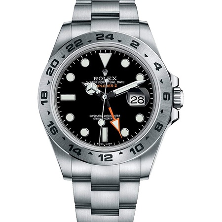 선호도 높은 Rolex Explorer II Black Dial Stainless Steel Mens Watch 216570 PROD80007087 좋아요