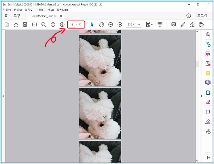 jpeg pdf 변환 allinpdf 사진 여러장 한 번에 가능?