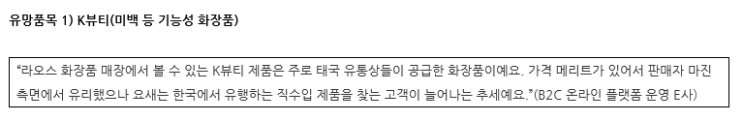  라오스 사업 준비 무엇으로 하면 좋을까