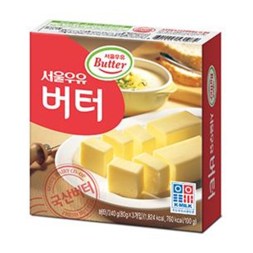 후기가 정말 좋은 (서울우유) 버터 240g(가염) 추천해요