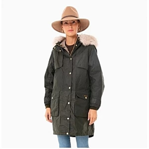 선택고민 해결 [갤러리아] Barbour(바버)[명품관]Barbour바버 여성 Whitebeam 화이트빔 누빔왁스자켓(LWX1083 SG) ···