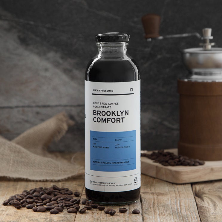 가성비갑 언더프레셔 냉장 브루클린 컴포트 더치커피, 475ml, 1개 ··· 가성비갑 언더프레셔 냉장 브루클린 컴포트 더치커피, 475ml, 1개 ···