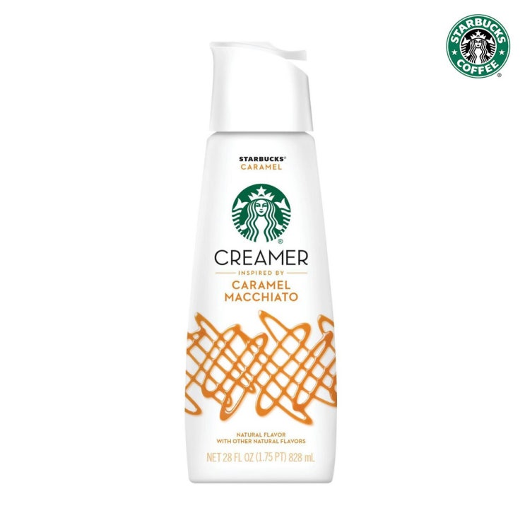 가성비 좋은 스타벅스 카라멜 마끼아또 커피 크리머 828ml, Creamer-Caramel-Macchiato-28oz 좋아요 가성비 좋은 스타벅스 카라멜 마끼아또 커피 크리머 828ml, Creamer-Caramel-Macchiato-28oz 좋아요