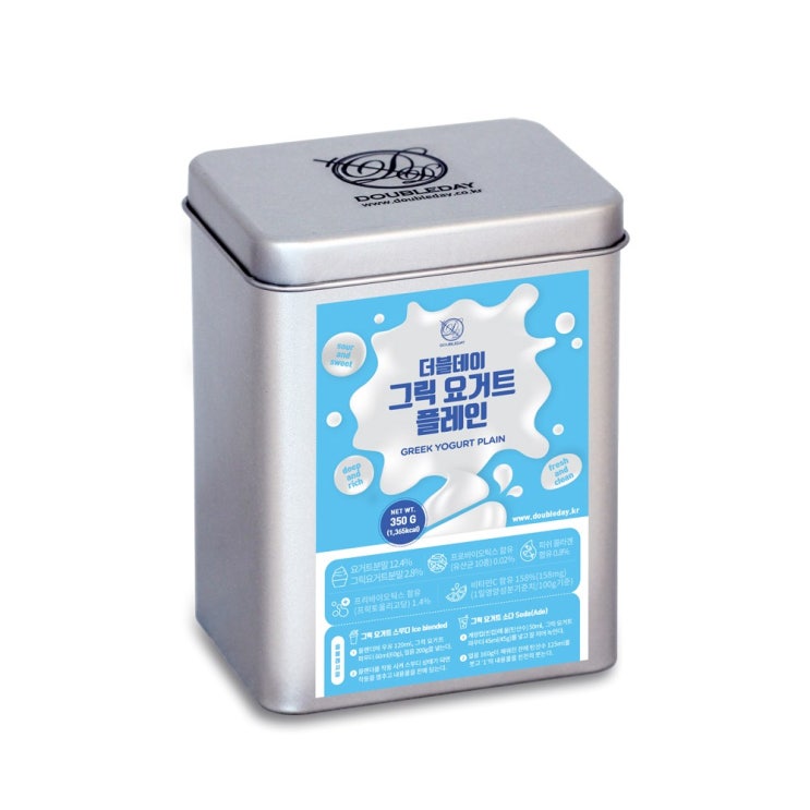 최근 인기있는 더블데이 홈카페 그릭요거트 플레인 파우더 350G, 1개 추천해요 최근 인기있는 더블데이 홈카페 그릭요거트 플레인 파우더 350G, 1개 추천해요