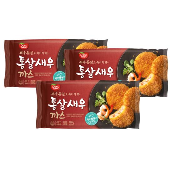 많이 팔린 (동원) 통살 새우까스 480gx3봉 추천합니다