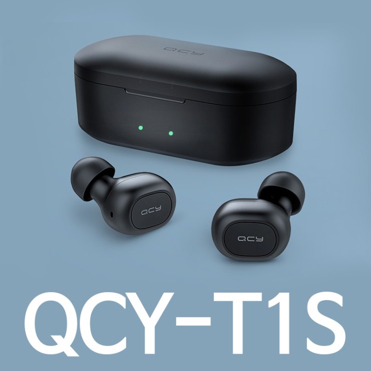 후기가 좋은 QCY T1S QCY T1 2세대 정품 블루투스 저렴 이어셋 완전 무선 이어폰, 단품, 07_QCYT5 좋아요