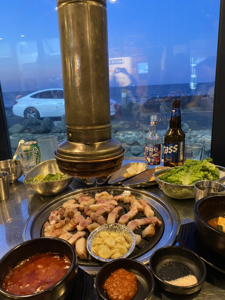  [제주맛집] 제주 바다 석양을 볼 수 있는 흑돼지맛집 “바다를 본 돼지”