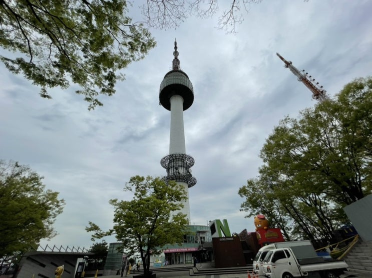  남산케이블카타고 N서울타워 전망대 구경하러 가기
