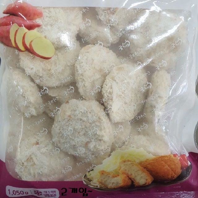 가성비갑 (양장피 구운감자 감자고로케)바삭 달콤 고구마 전통고로케 2100g DS_K/W-식품_종합_EA, dssh 1_dssh ··· 가성비갑 (양장피 구운감자 감자고로케)바삭 달콤 고구마 전통고로케 2100g DS_K/W-식품_종합_EA, dssh 1_dssh ···