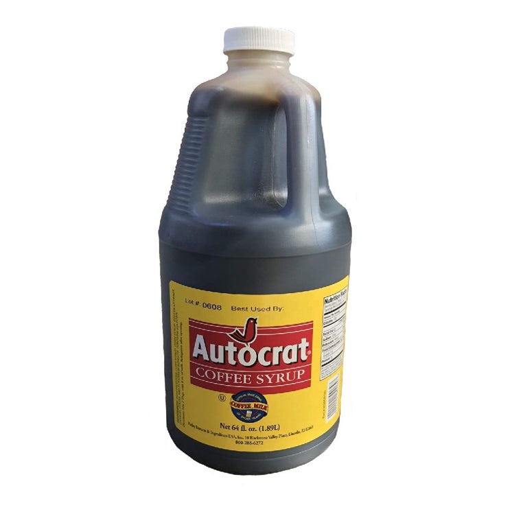인지도 있는 Autocrat 오토크랫 커피 시럽 1890ml, 1개, 1g ···
