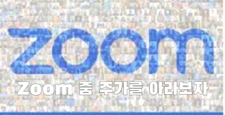  줌 (Zoom) 주가를 아라보자