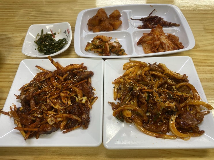  서면 백반 맛집 부산 남매집 방문 후기 - Feat. 불향 돼지불백 낙지볶음 내 돈 내산