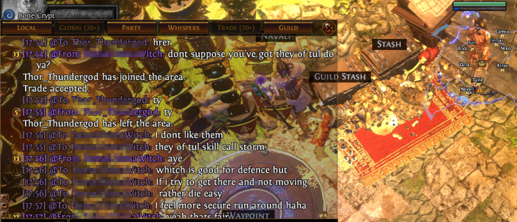  POE 결전 3.14 버프 신망령 메모