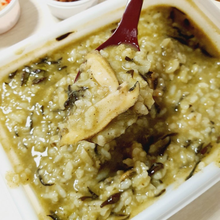  본죽메뉴 트러플전복죽 제일 맛있네