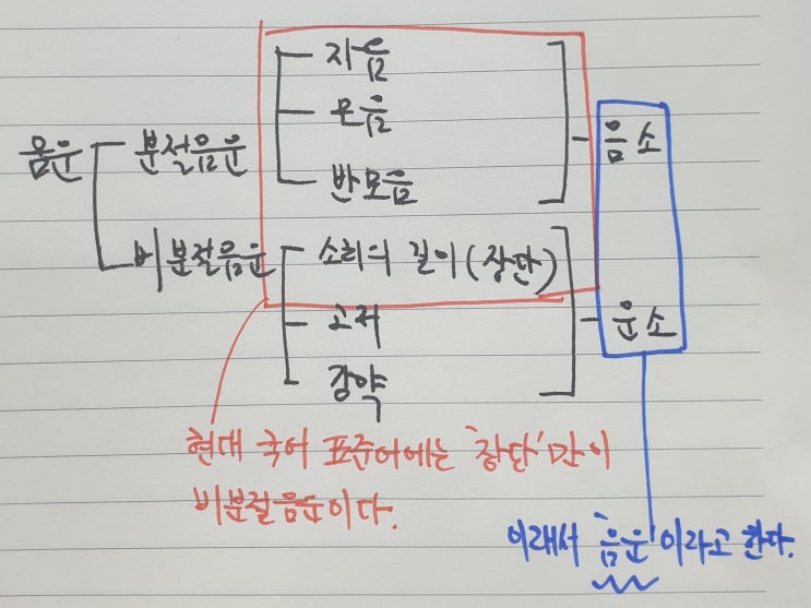  음운 체계 정리
