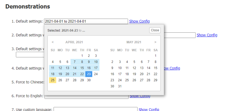 Plugin - jQuery Date Range Picker : 네이버 블로그