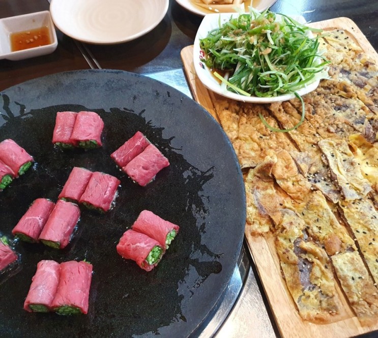 파주 맛집 삼고집 고기말이/육전/막국수/된장밥 솔직후기