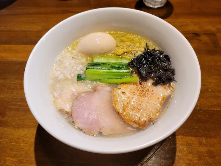 &lt;일본 맛집&gt; CLAM＆BONITO 카이부시멘 raik クラム＆ボニート 貝節麺ライク @ 호난쵸, 도쿄