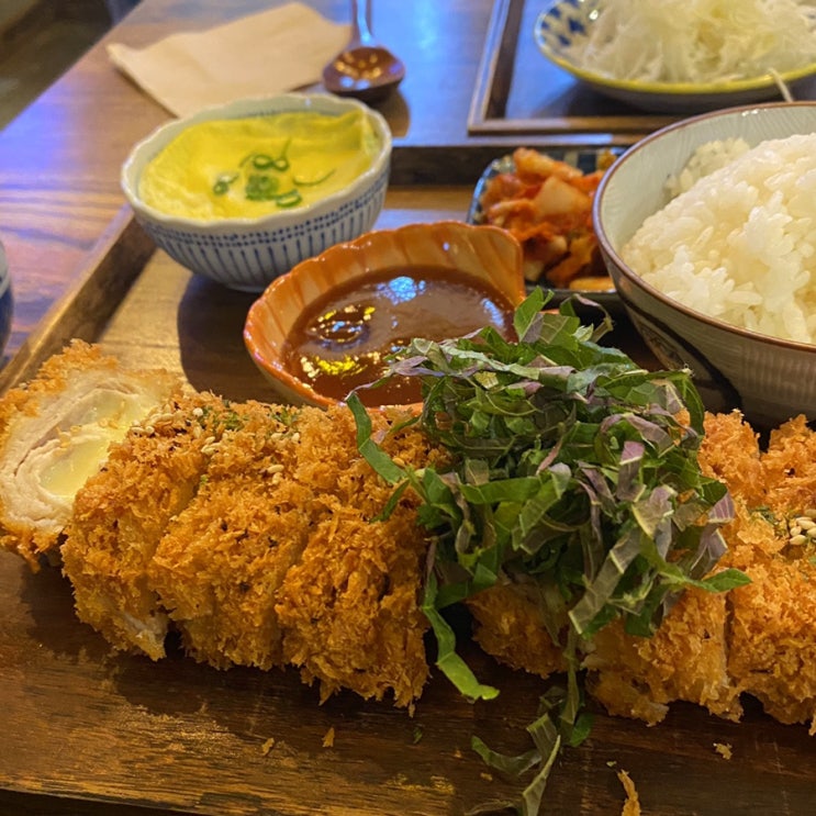  [운서동 일식맛집] 미식공간 사케동, 스테이크덮밥, 치즈돈까스 후기