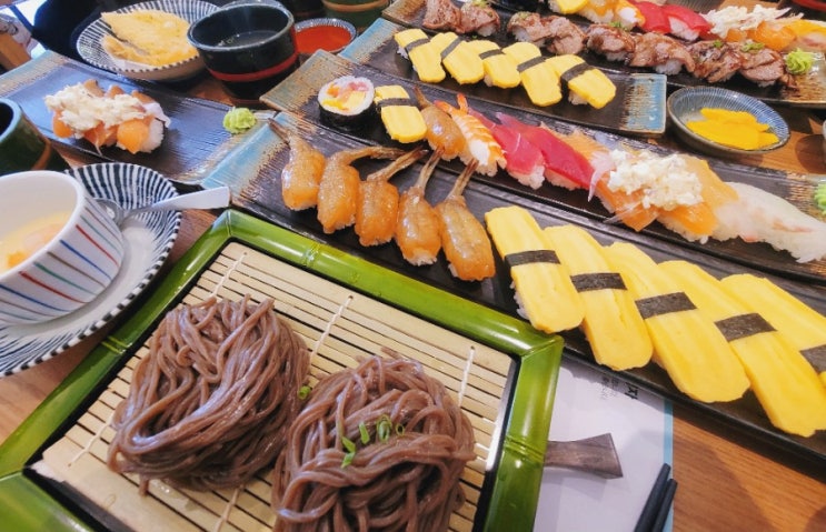  길동초밥 서울스시맛집 맛도 신선한 서울포장맛집 상무초밥 길동점