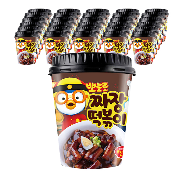 갓성비 좋은 뽀로로 떡볶이 짜장맛, 110g, 32개 추천해요 갓성비 좋은 뽀로로 떡볶이 짜장맛, 110g, 32개 추천해요